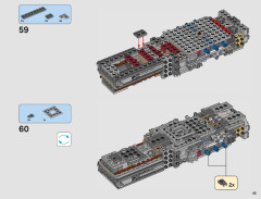LEGO 75181 instructions page 45 – build guide