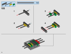LEGO 75181 instructions page 78 – build guide