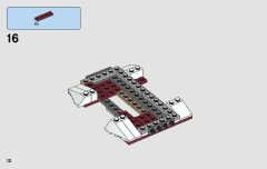 LEGO 75182 instructions page 12 – build guide