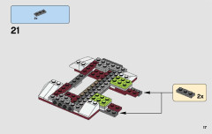 LEGO 75182 instructions page 17 – build guide