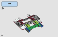 LEGO 75182 instructions page 20 – build guide