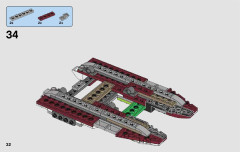 LEGO 75182 instructions page 32 – build guide