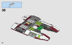 LEGO 75182 instructions page 34 – build guide