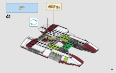 LEGO 75182 instructions page 39 – build guide