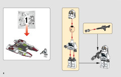LEGO 75182 instructions page 4 – build guide