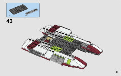 LEGO 75182 instructions page 41 – build guide