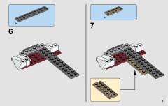 LEGO 75182 instructions page 7 – build guide