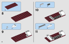 LEGO 75182 instructions page 8 – build guide