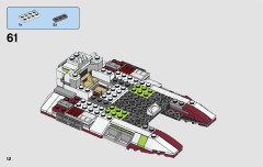 LEGO 75182 instructions page 12 – build guide