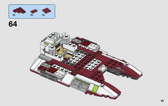 LEGO 75182 instructions page 15 – build guide