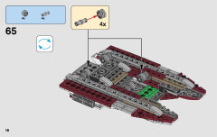 LEGO 75182 instructions page 16 – build guide