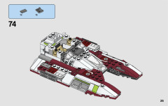 LEGO 75182 instructions page 25 – build guide