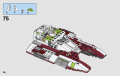 LEGO 75182 instructions page 26 – build guide