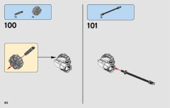 LEGO 75182 instructions page 40 – build guide
