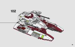 LEGO 75182 instructions page 41 – build guide