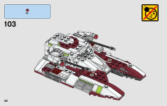 LEGO 75182 instructions page 42 – build guide