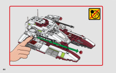 LEGO 75182 instructions page 44 – build guide