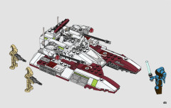 LEGO 75182 instructions page 45 – build guide