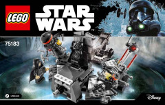 LEGO 75183 instructions page 1 – build guide