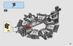 LEGO 75183 instructions page 45 – build guide