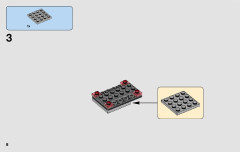 LEGO 75183 instructions page 8 – build guide