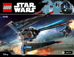 LEGO 75185 instructions page 1 – build guide