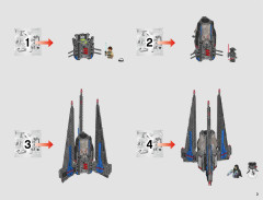 LEGO 75185 instructions page 3 – build guide