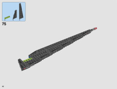 LEGO 75185 instructions page 42 – build guide