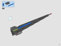 LEGO 75185 instructions page 47 – build guide
