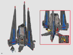 LEGO 75185 instructions page 62 – build guide