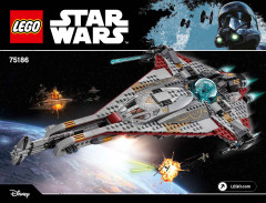 LEGO 75186 instructions page 1 – build guide
