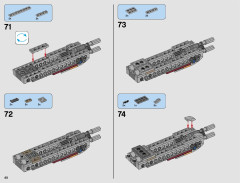 LEGO 75186 instructions page 40 – build guide