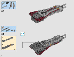 LEGO 75186 instructions page 44 – build guide