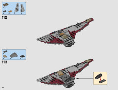 LEGO 75186 instructions page 62 – build guide