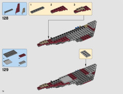 LEGO 75186 instructions page 72 – build guide