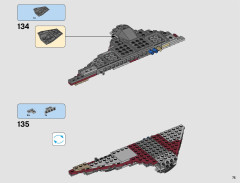 LEGO 75186 instructions page 75 – build guide