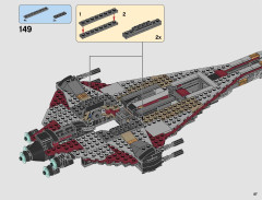LEGO 75186 instructions page 87 – build guide