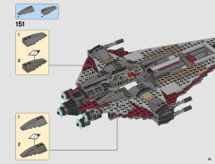 LEGO 75186 instructions page 89 – build guide