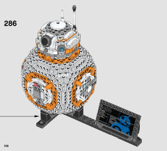 LEGO 75187 instructions page 158 – build guide