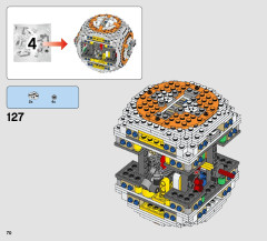 LEGO 75187 instructions page 70 – build guide