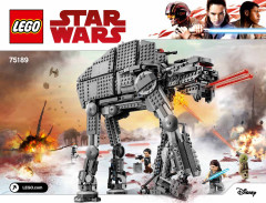 LEGO 75189 instructions page 1 – build guide