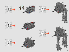 LEGO 75189 instructions page 3 – build guide