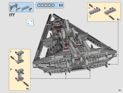 LEGO 75190 instructions page 105 – build guide