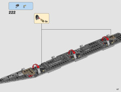 LEGO 75190 instructions page 127 – build guide