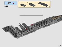 LEGO 75190 instructions page 219 – build guide
