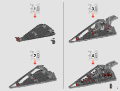 LEGO 75190 instructions page 3 – build guide