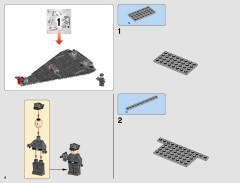 LEGO 75190 instructions page 6 – build guide