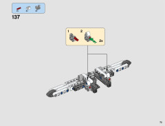 LEGO 75191 instructions page 73 – build guide