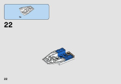 LEGO 75196 instructions page 22 – build guide