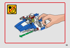 LEGO 75196 instructions page 35 – build guide